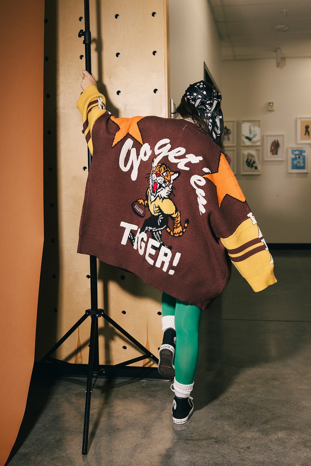 Go Get Em Tiger Varsity Cardigan - Dressed in Lala