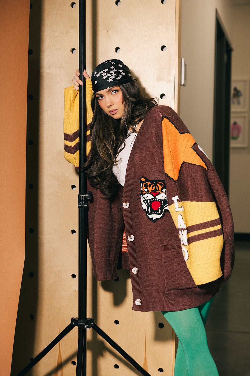 Go Get Em Tiger Varsity Cardigan - Dressed in Lala