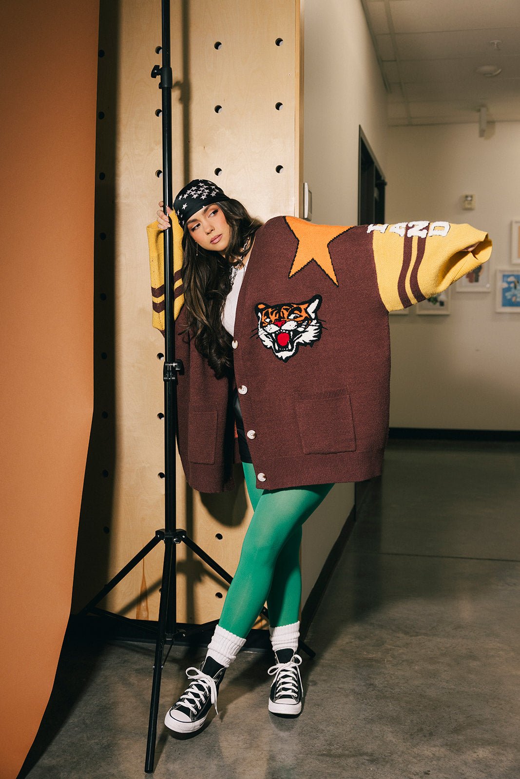 Go Get Em Tiger Varsity Cardigan - Dressed in Lala