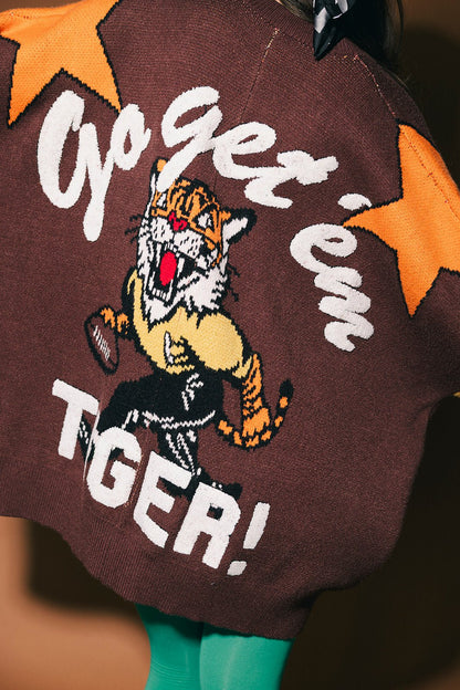 Go Get Em Tiger Varsity Cardigan - Dressed in Lala