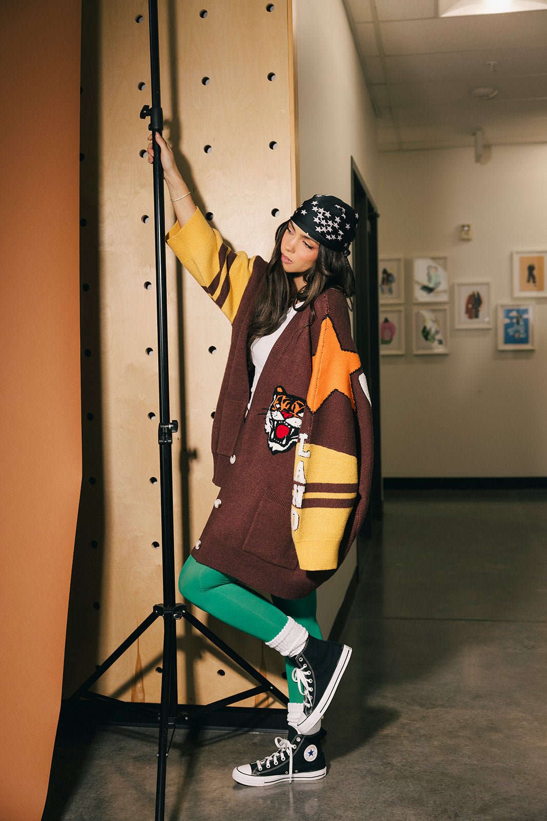 Go Get Em Tiger Varsity Cardigan - Dressed in Lala