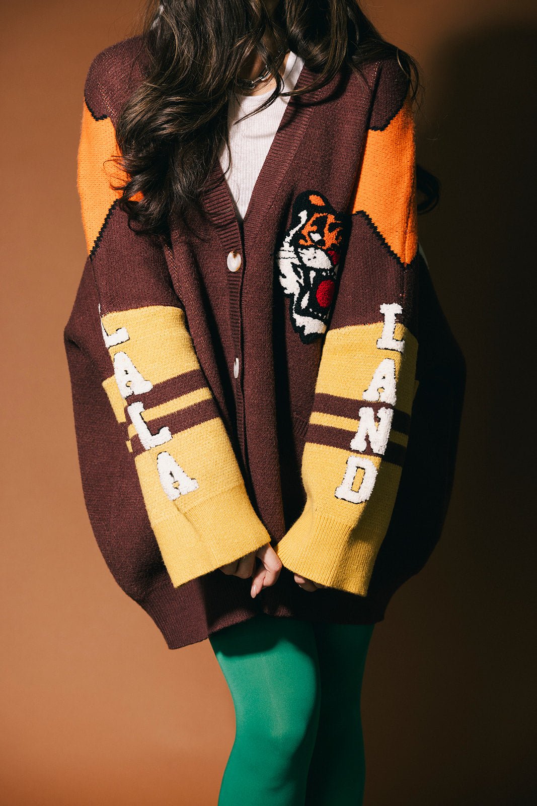 Go Get Em Tiger Varsity Cardigan - Dressed in Lala