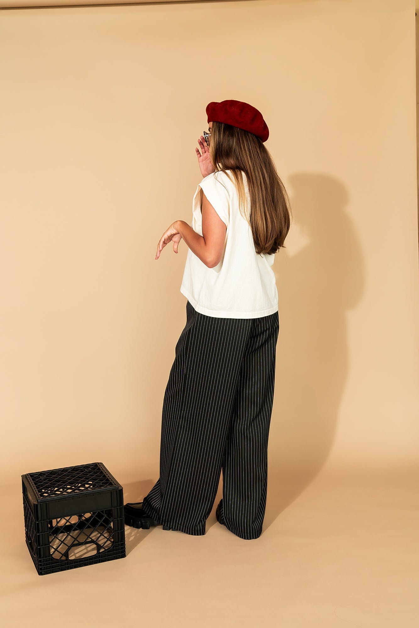 Good Luck Kitty Muscle Tee - Dressed in Lala