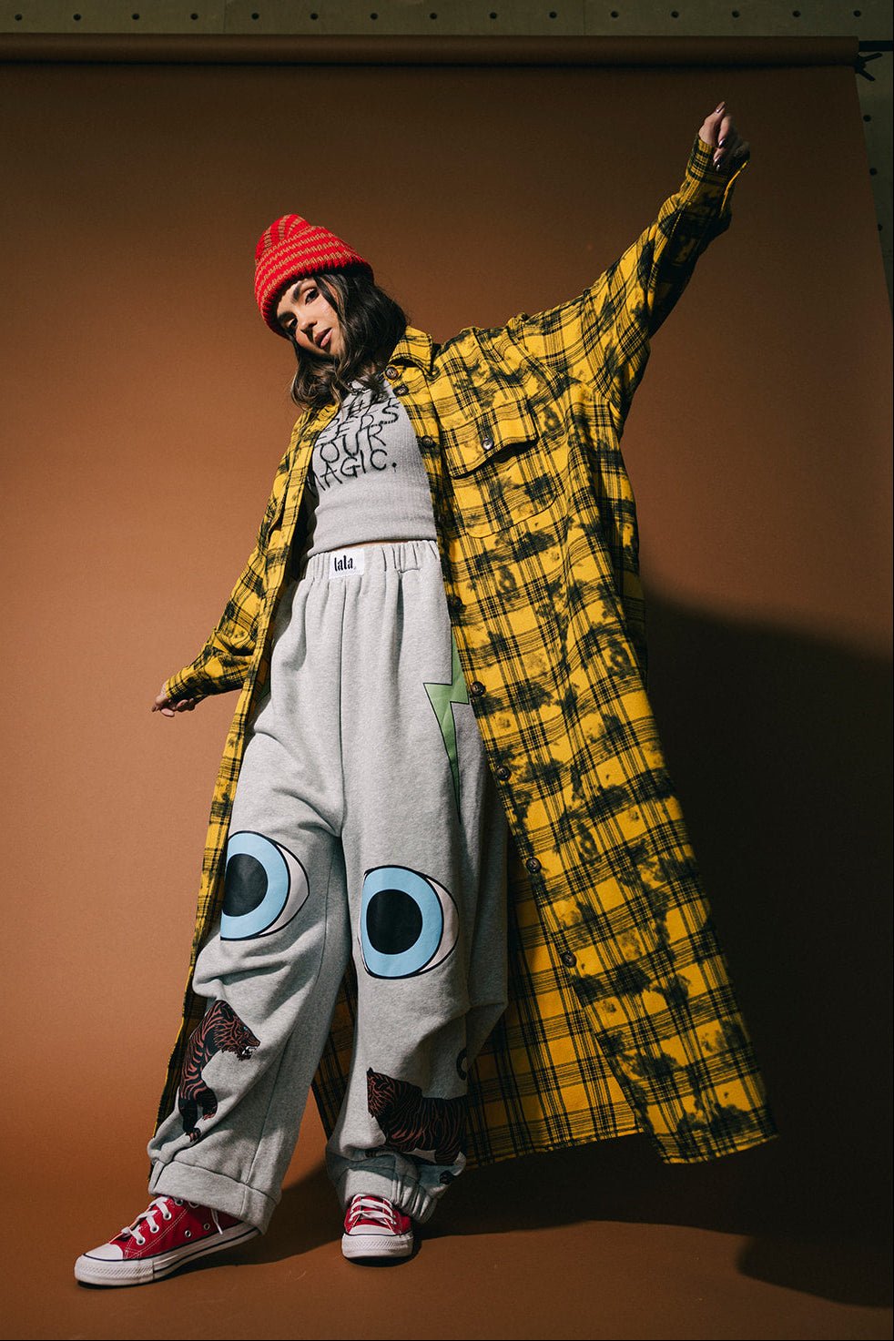 Grunge Goddess Flannel in Dirty Honey - Dressed in Lala