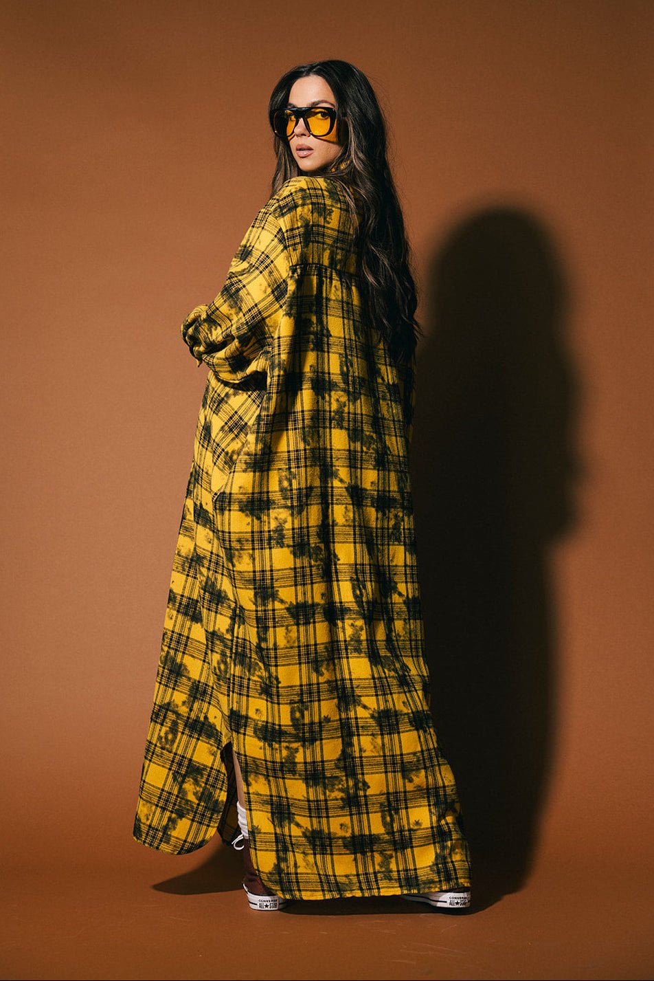 Grunge Goddess Flannel in Dirty Honey - Dressed in Lala