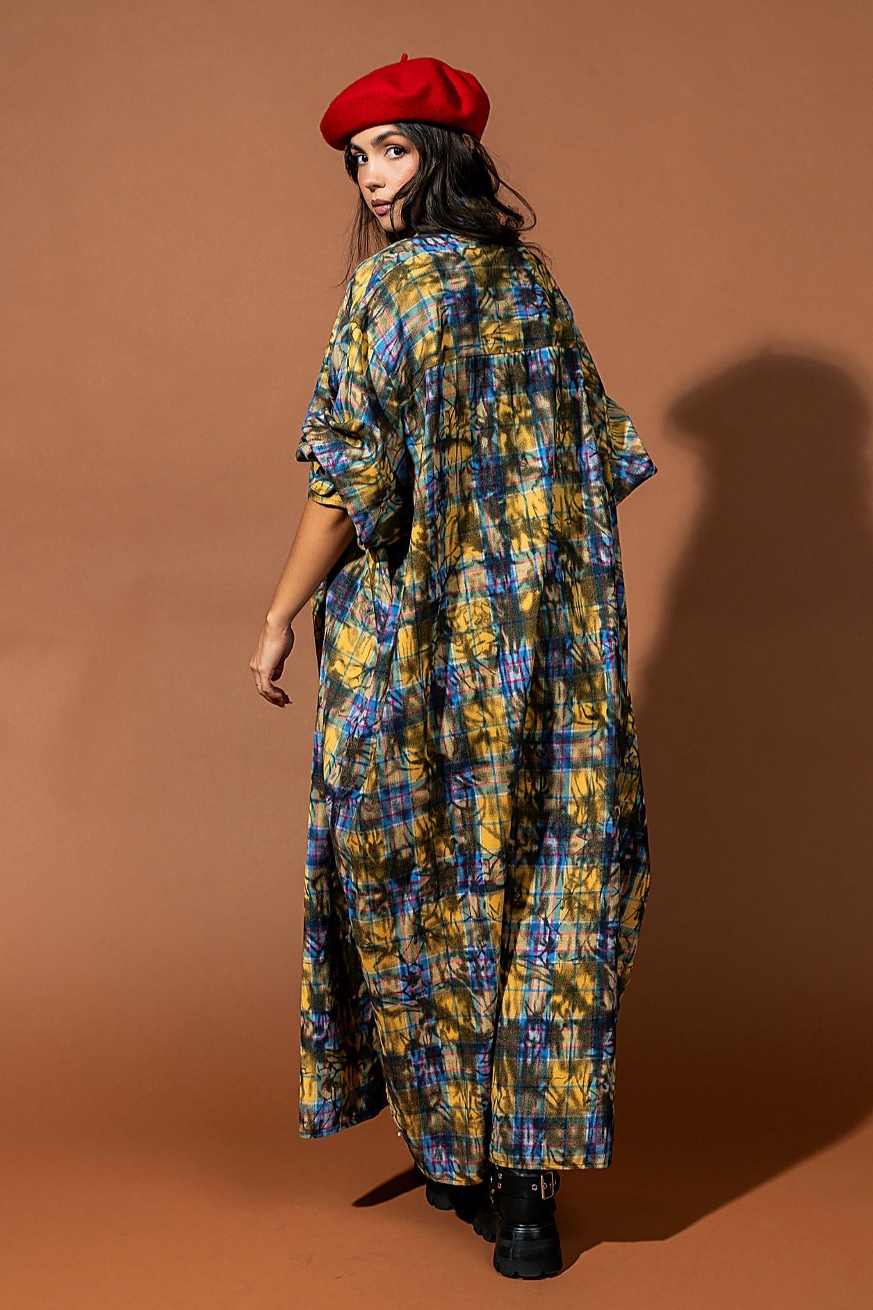 Grunge Goddess Flannel in Mechanic Muse - Dressed in Lala
