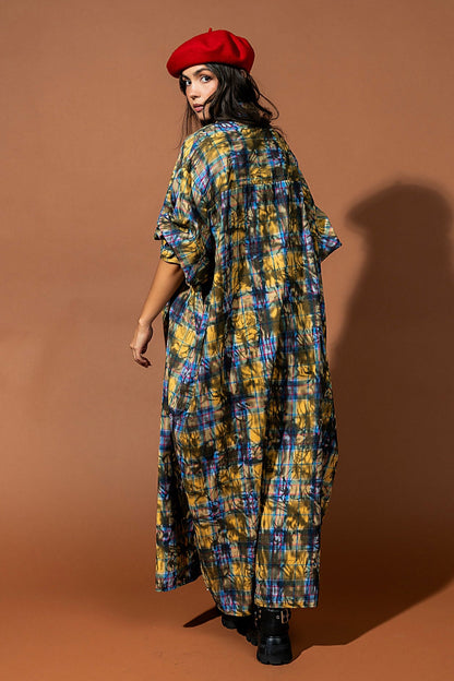 Grunge Goddess Flannel in Mechanic Muse - Dressed in Lala