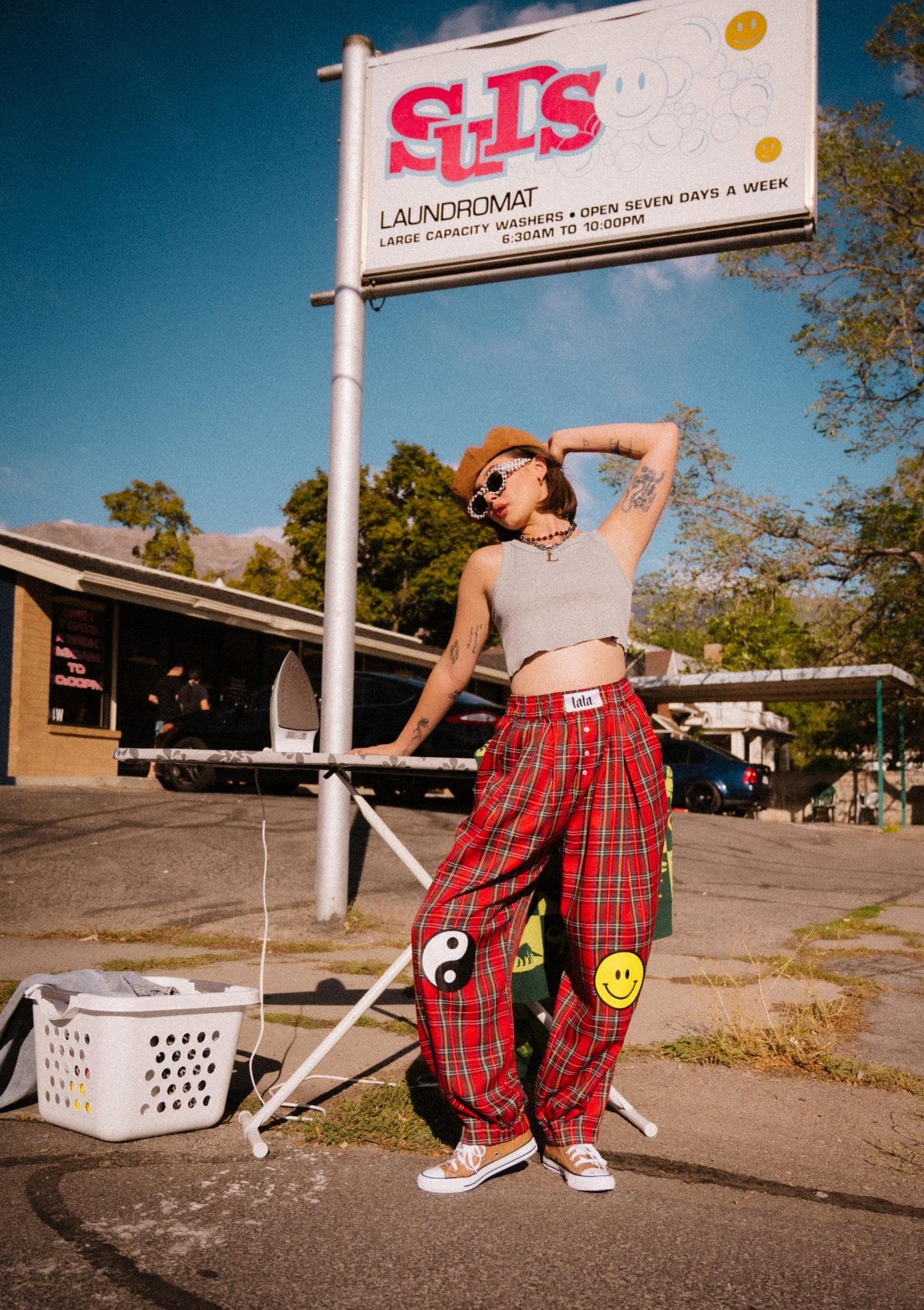 Happy Chance Boxer Pants in Down Bad Plaid *SHIPS 10/8* - Dressed in Lala