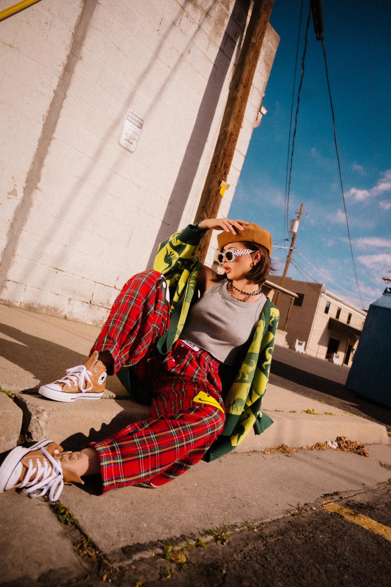Happy Chance Boxer Pants in Down Bad Plaid *SHIPS 10/8* - Dressed in Lala