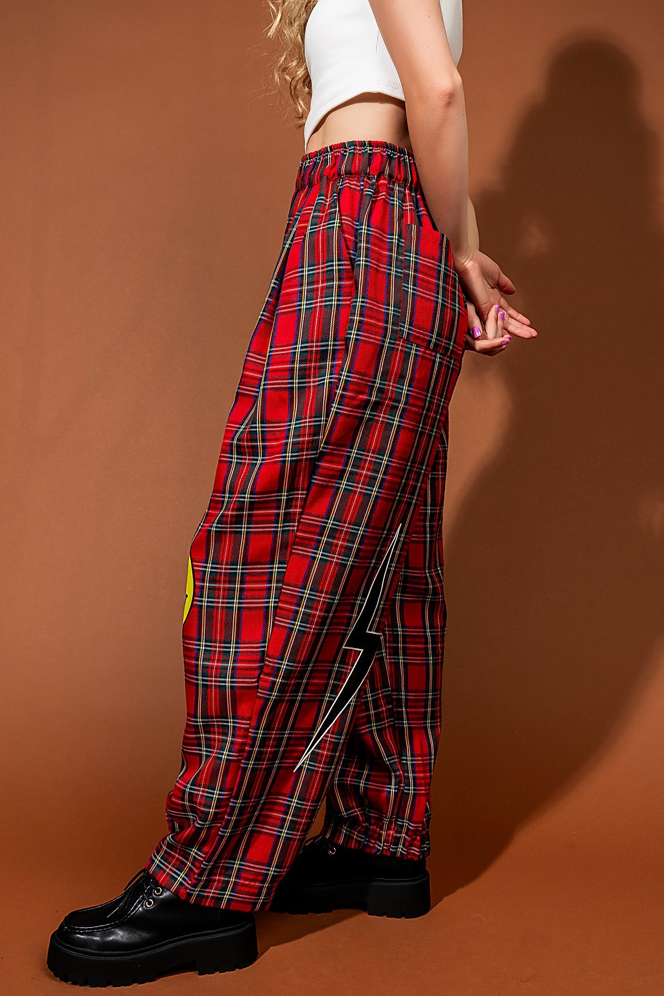 Happy Chance Boxer Pants in Down Bad Plaid *SHIPS 10/8* - Dressed in Lala