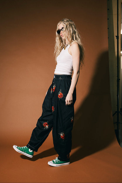 Happy Chance Boxer Pants in Lucky Ladybugs - Dressed in Lala