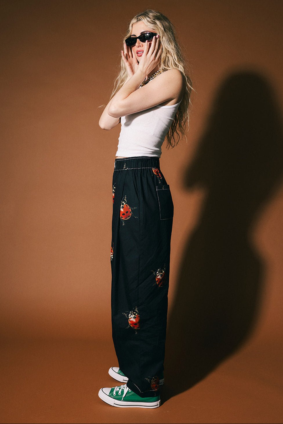 Happy Chance Boxer Pants in Lucky Ladybugs - Dressed in Lala