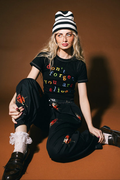 Happy Chance Boxer Pants in Lucky Ladybugs - Dressed in Lala