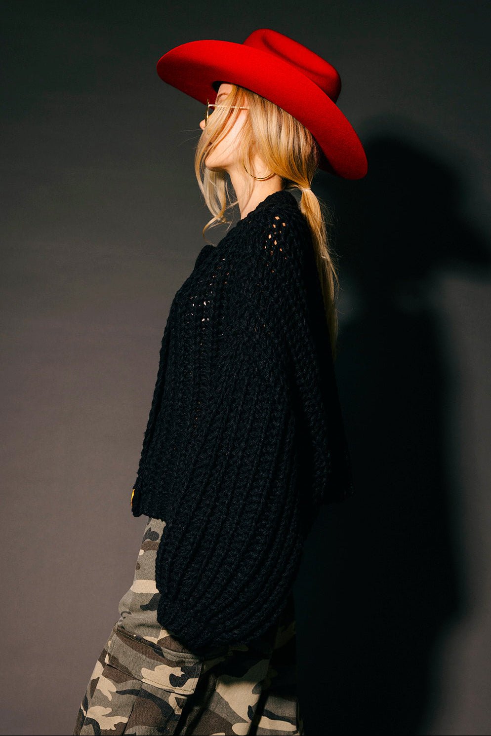 Happy Hand Knit Chunky Cardigan - Dressed in Lala