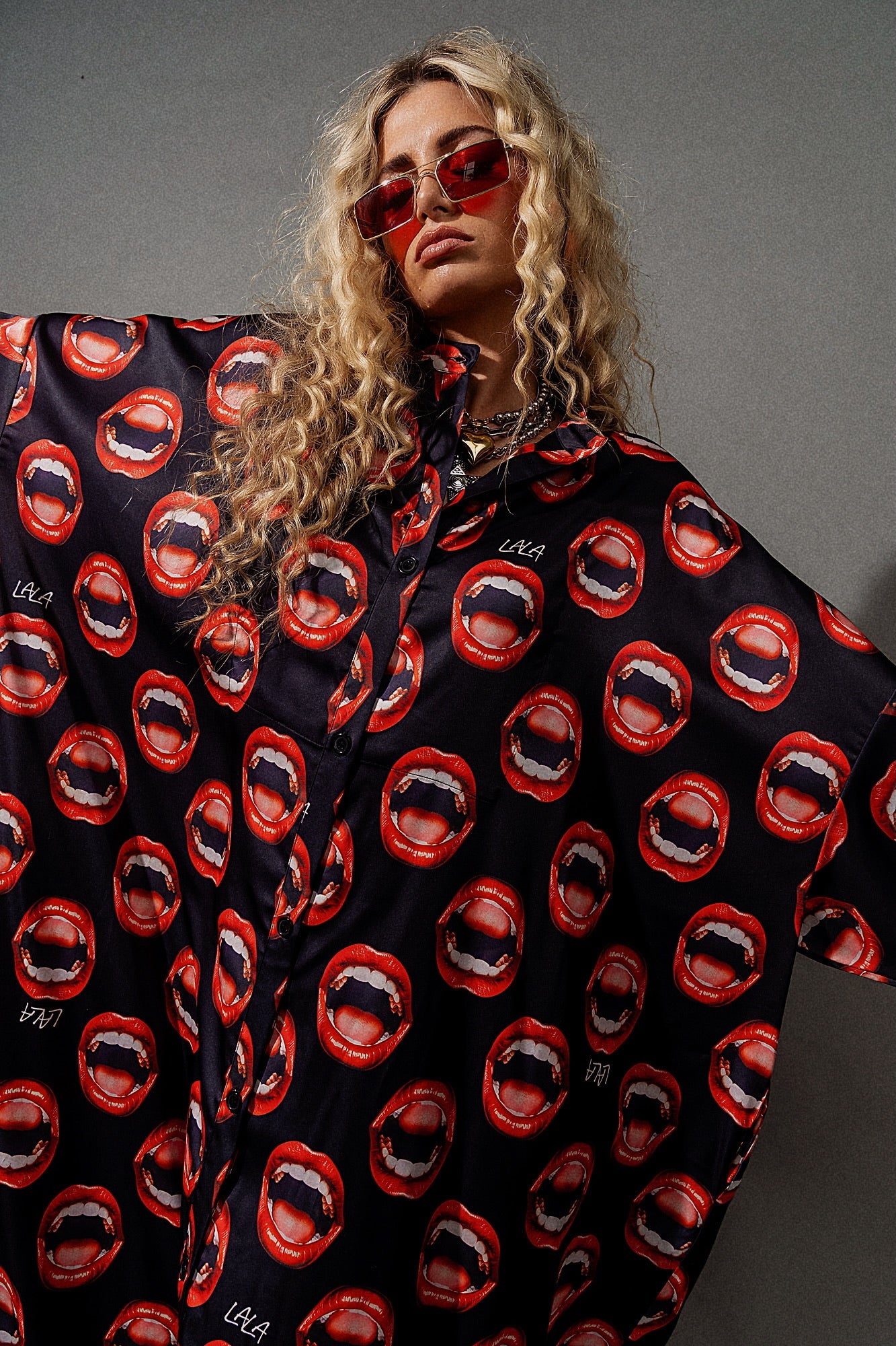 Headliner Satin Duster *PREORDER* - Dressed in Lala