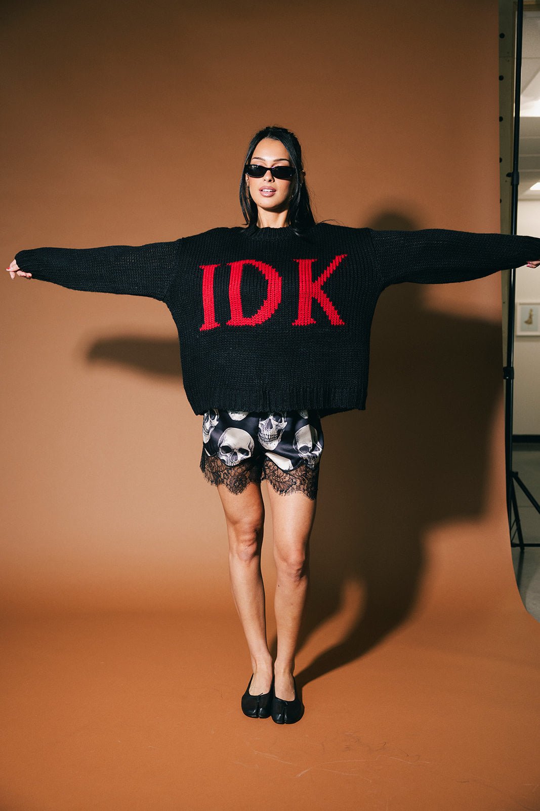 IDK Chunky Slouchy Knit - Dressed in Lala