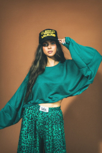 If Lost, Return to Lalaland Puff Print Trucker Hat - Dressed in Lala