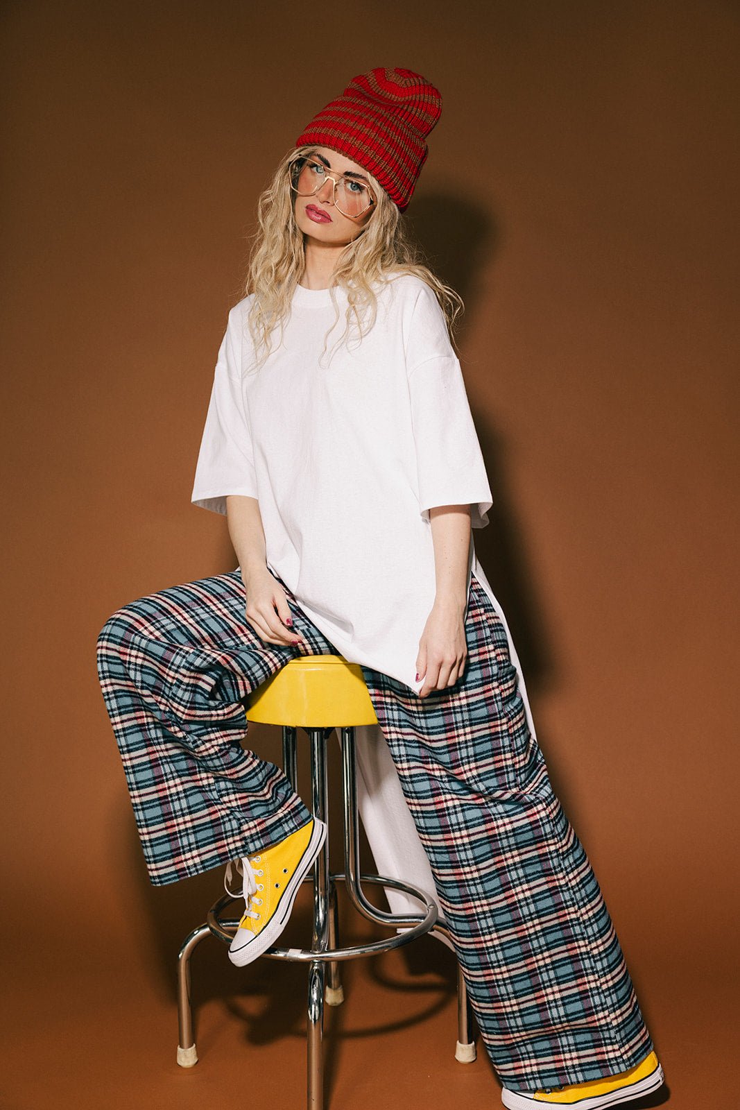 Indie Sleaze Hi - Lo Tee - Dressed in Lala