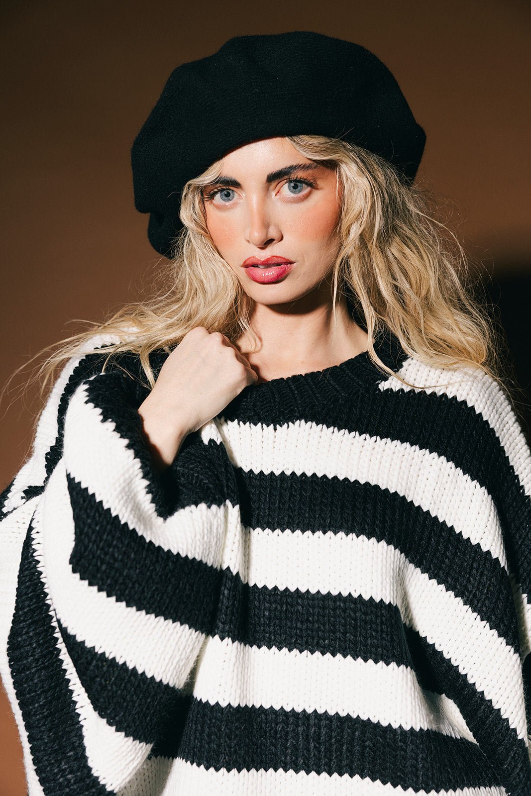 Jailbird Striped Chunky Knit Sweater - Dressed in Lala
