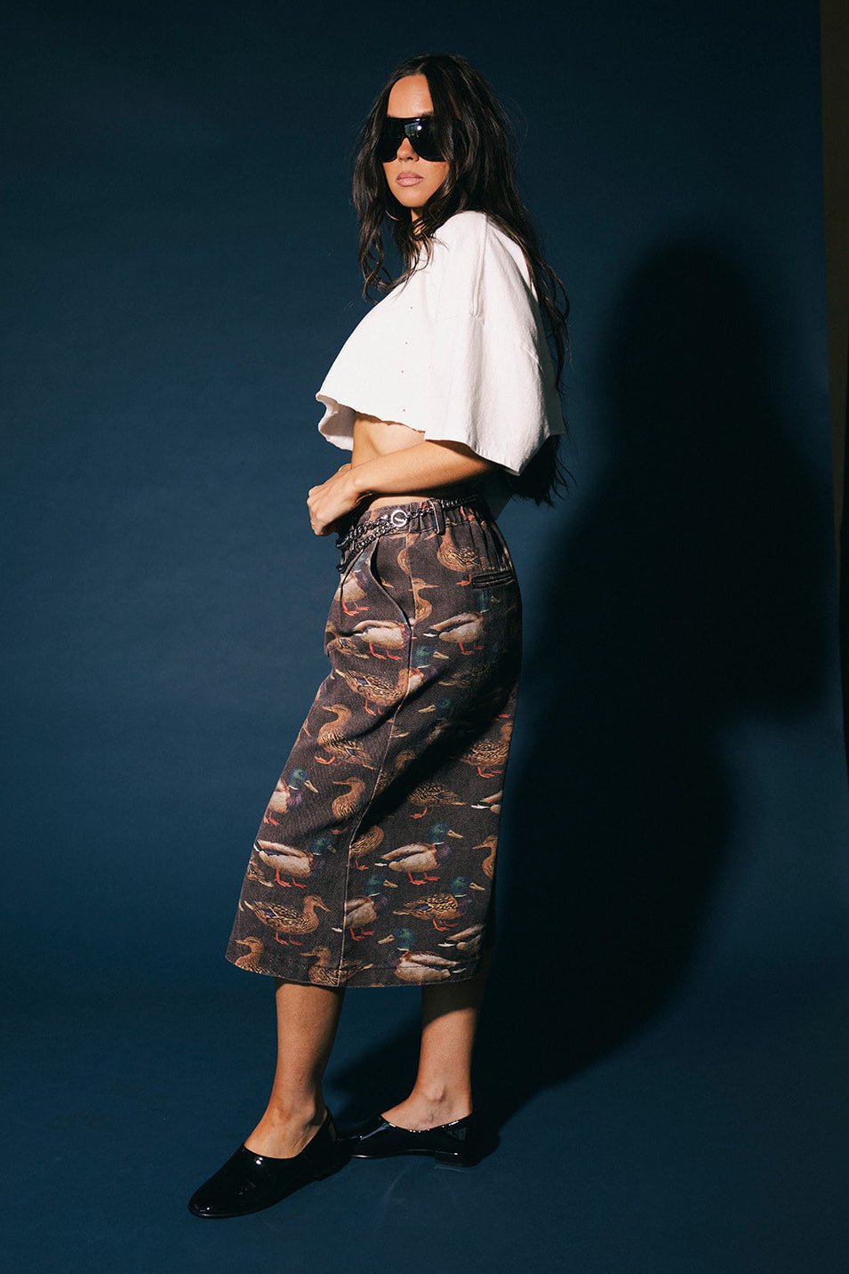 Just Ducking Around Denim Jorts - Dressed in Lala