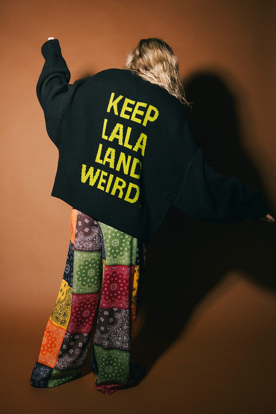Keep Lalaland Weird Oversized Alien Sweater - Dressed in Lala