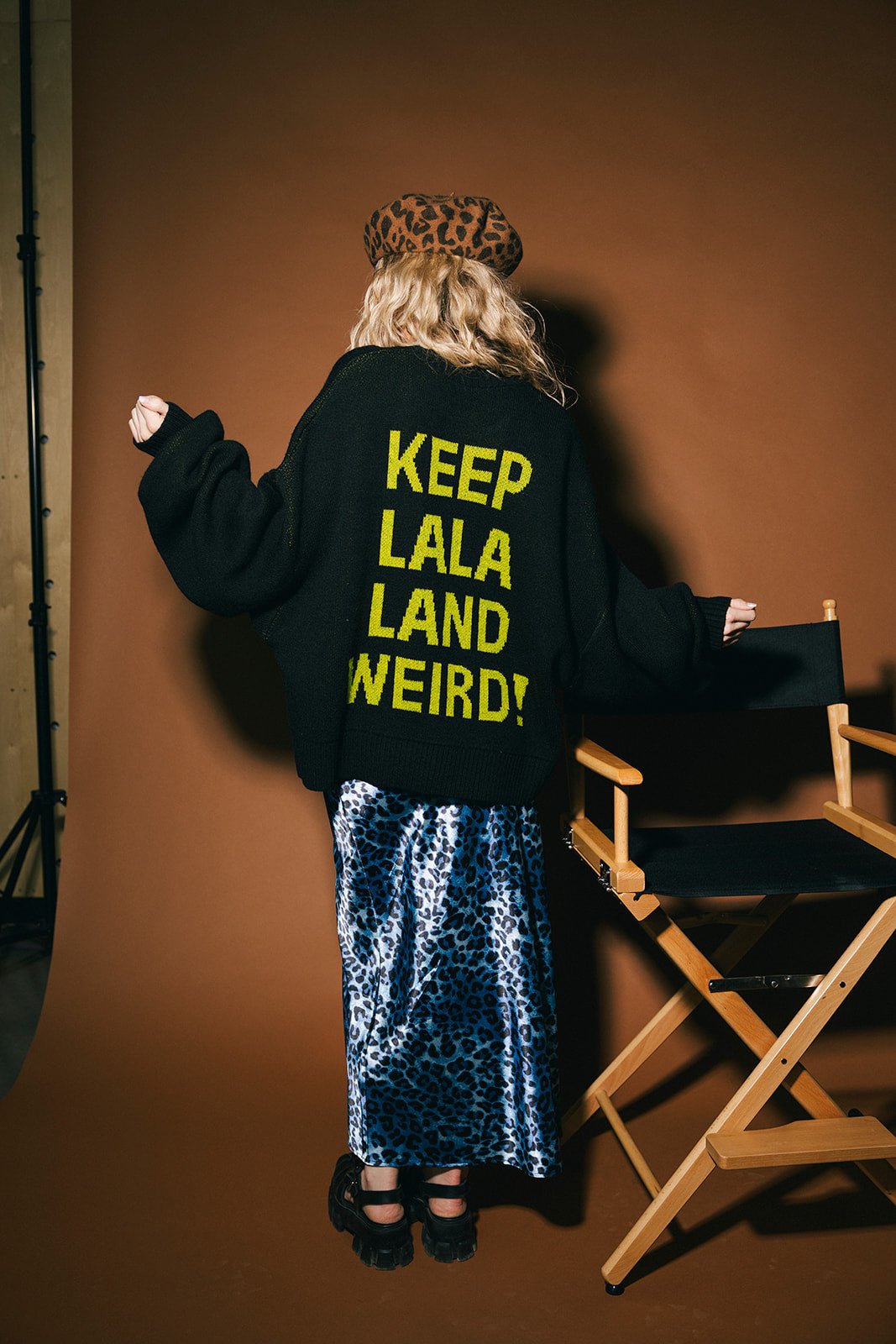 Keep Lalaland Weird Oversized Alien Sweater - Dressed in Lala
