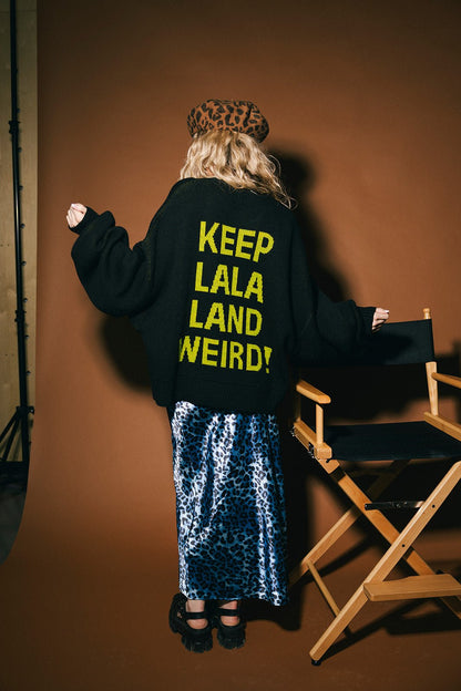 Keep Lalaland Weird Oversized Alien Sweater - Dressed in Lala