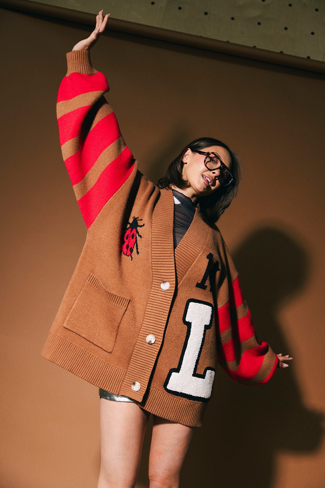 Lady Luck Varsity Cardigan - Dressed in Lala