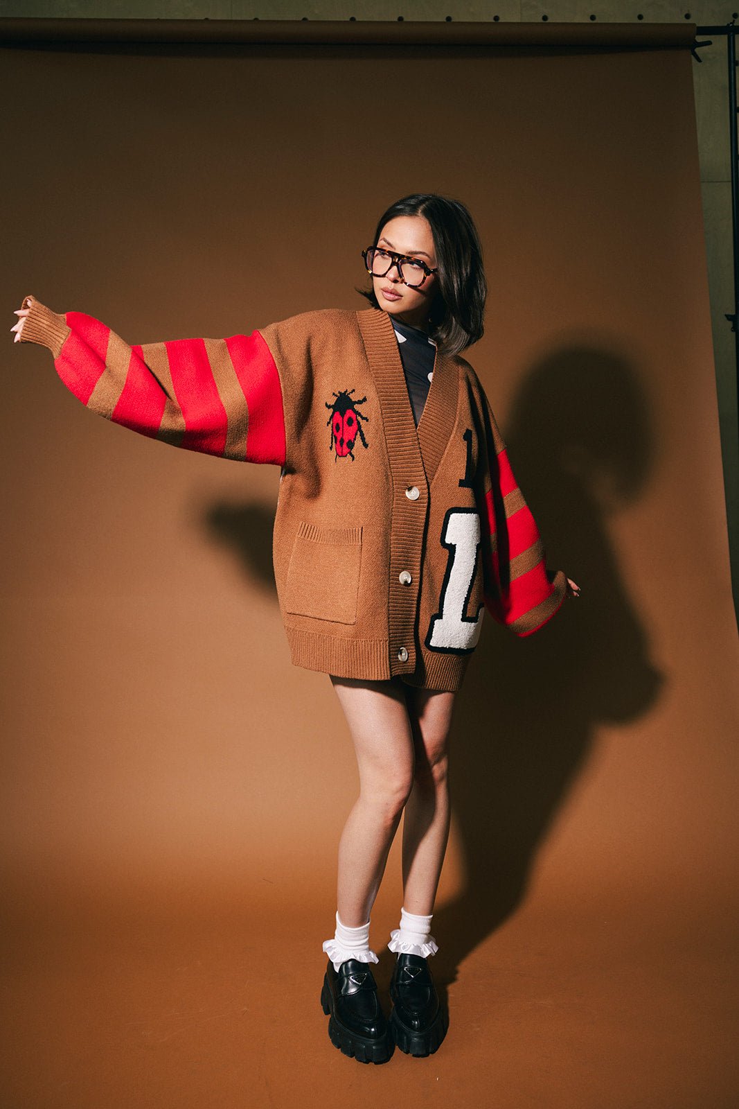 Lady Luck Varsity Cardigan - Dressed in Lala