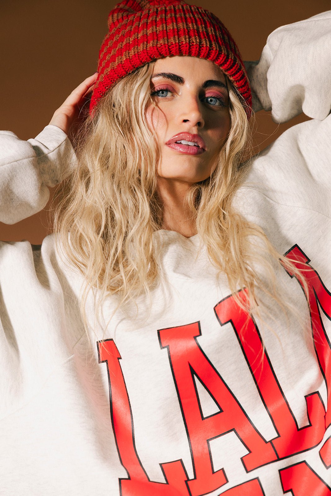 Lala Alumni Ultra Oversized Crewneck - Dressed in Lala