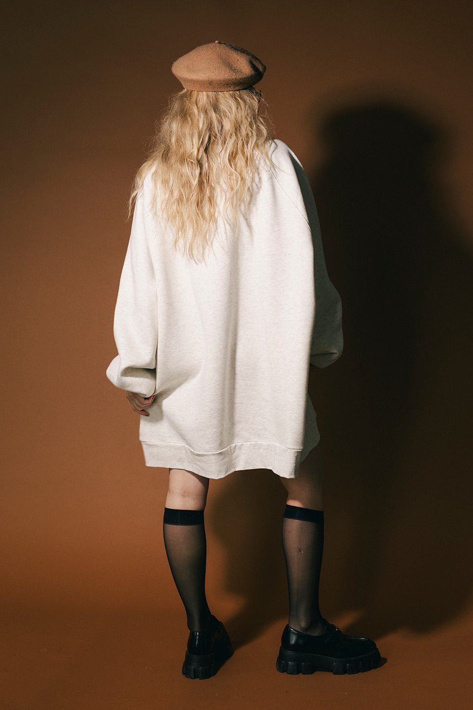 Lala Alumni Ultra Oversized Crewneck - Dressed in Lala