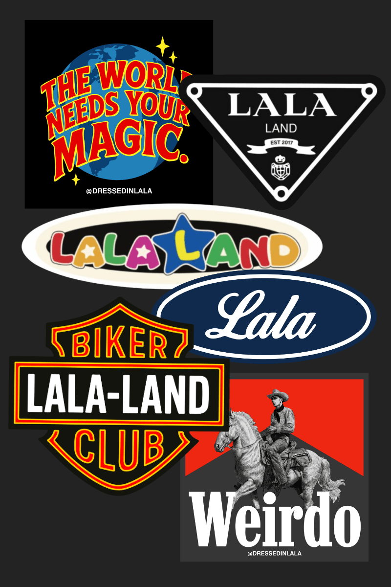 Lala Design Studio Sticker Pack – Dressed in Lala
