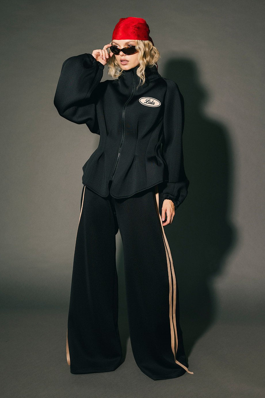 Lala Design Studios Scuba Track Jacket - Dressed in Lala
