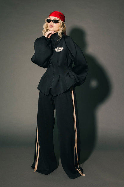 Lala Design Studios Scuba Track Jacket - Dressed in Lala