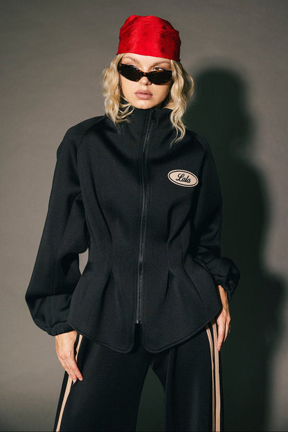 Lala Design Studios Scuba Track Jacket - Dressed in Lala