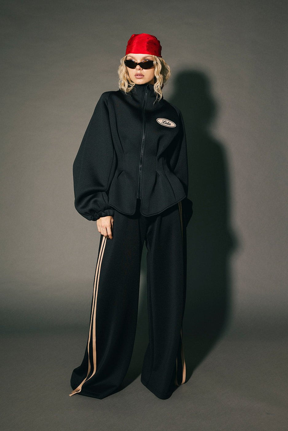Lala Design Studios Scuba Track Jacket - Dressed in Lala
