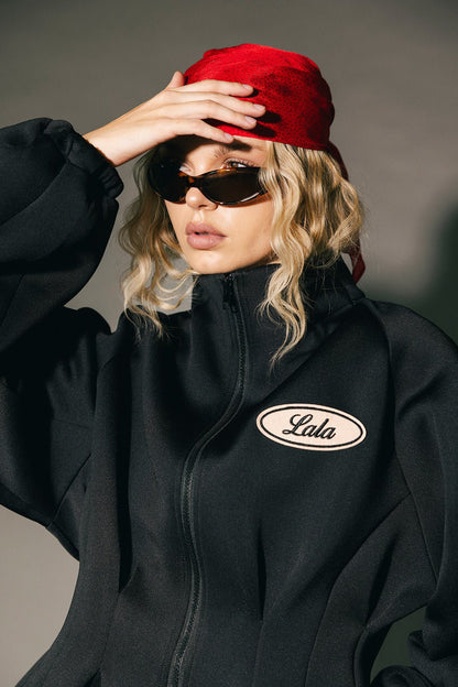 Lala Design Studios Scuba Track Jacket - Dressed in Lala