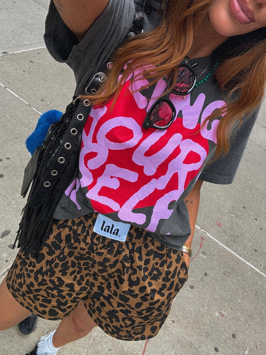 LALA ORIGINAL: Good Fortune Boxer Shorts in Leopard Lover **PREORDER** - Dressed in Lala