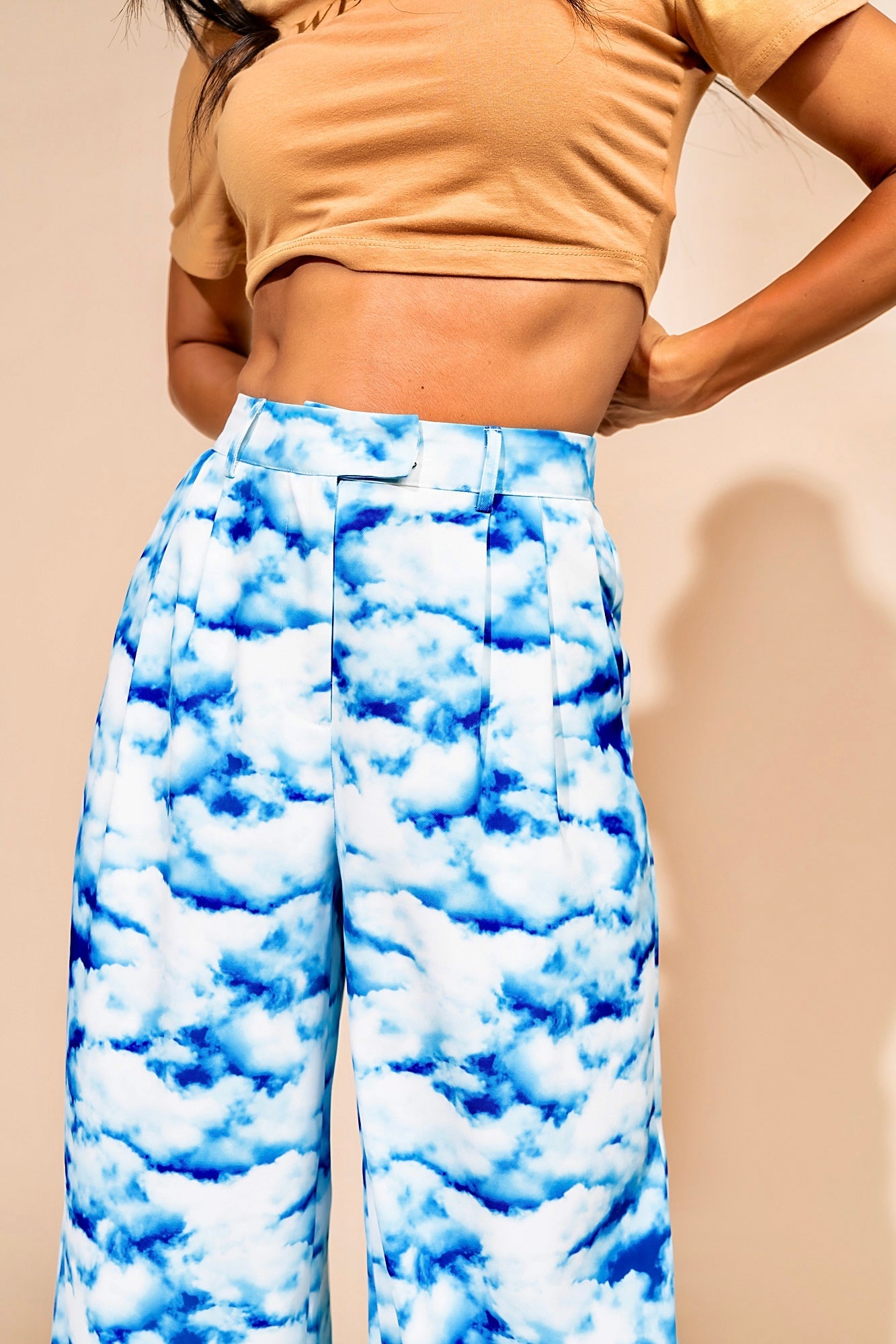 LALA ORIGINAL: Never Taking These Off Trousers in Secret Sky Society - Dressed in Lala