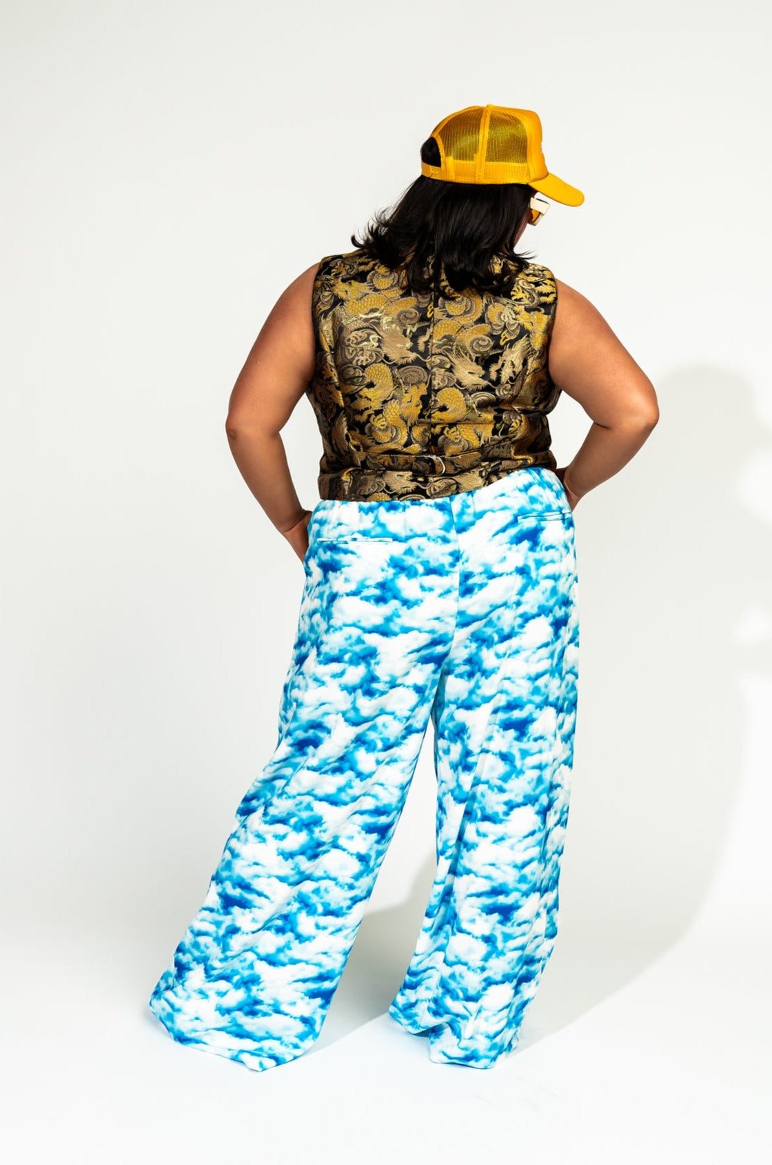 LALA ORIGINAL: Never Taking These Off Trousers in Secret Sky Society - Dressed in Lala