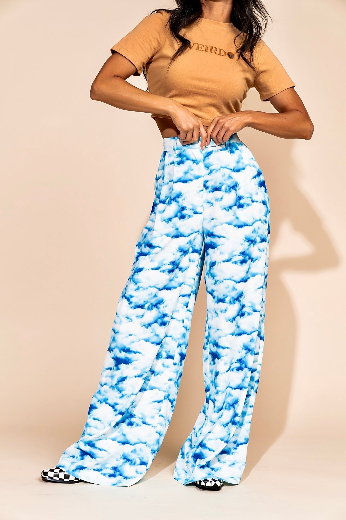 LALA ORIGINAL: Never Taking These Off Trousers in Secret Sky Society - Dressed in Lala