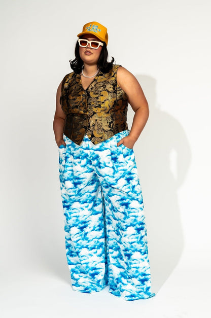 LALA ORIGINAL: Never Taking These Off Trousers in Secret Sky Society - Dressed in Lala