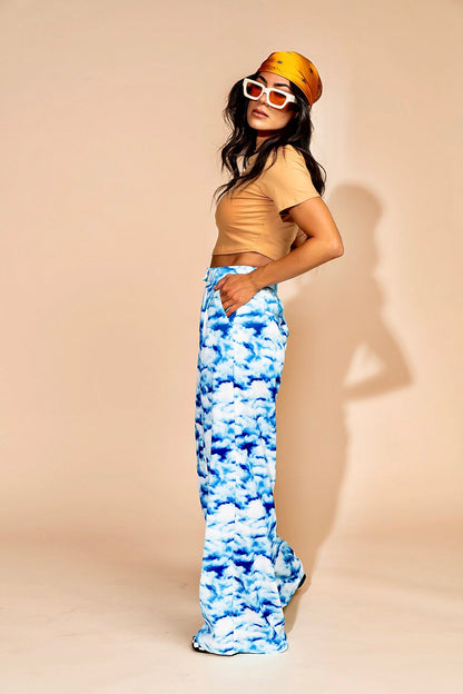 LALA ORIGINAL: Never Taking These Off Trousers in Secret Sky Society - Dressed in Lala