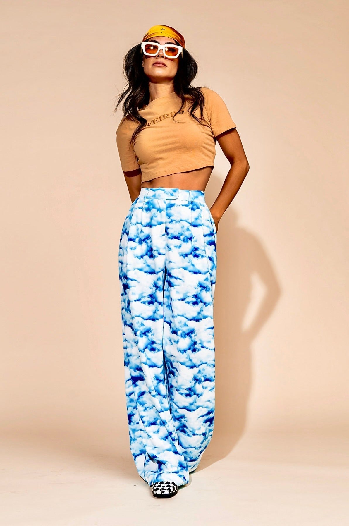 LALA ORIGINAL: Never Taking These Off Trousers in Secret Sky Society - Dressed in Lala