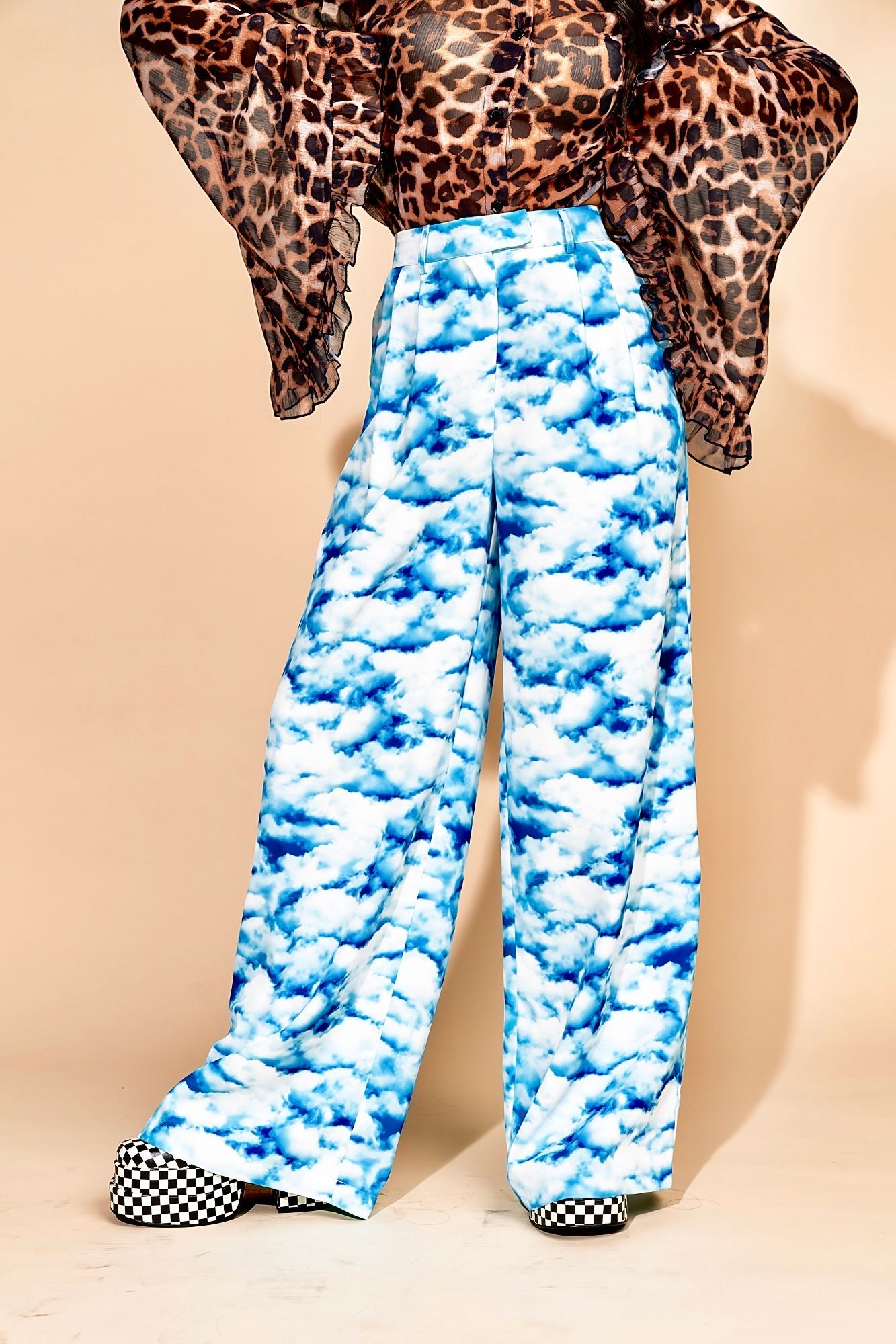 LALA ORIGINAL: Never Taking These Off Trousers in Secret Sky Society - Dressed in Lala