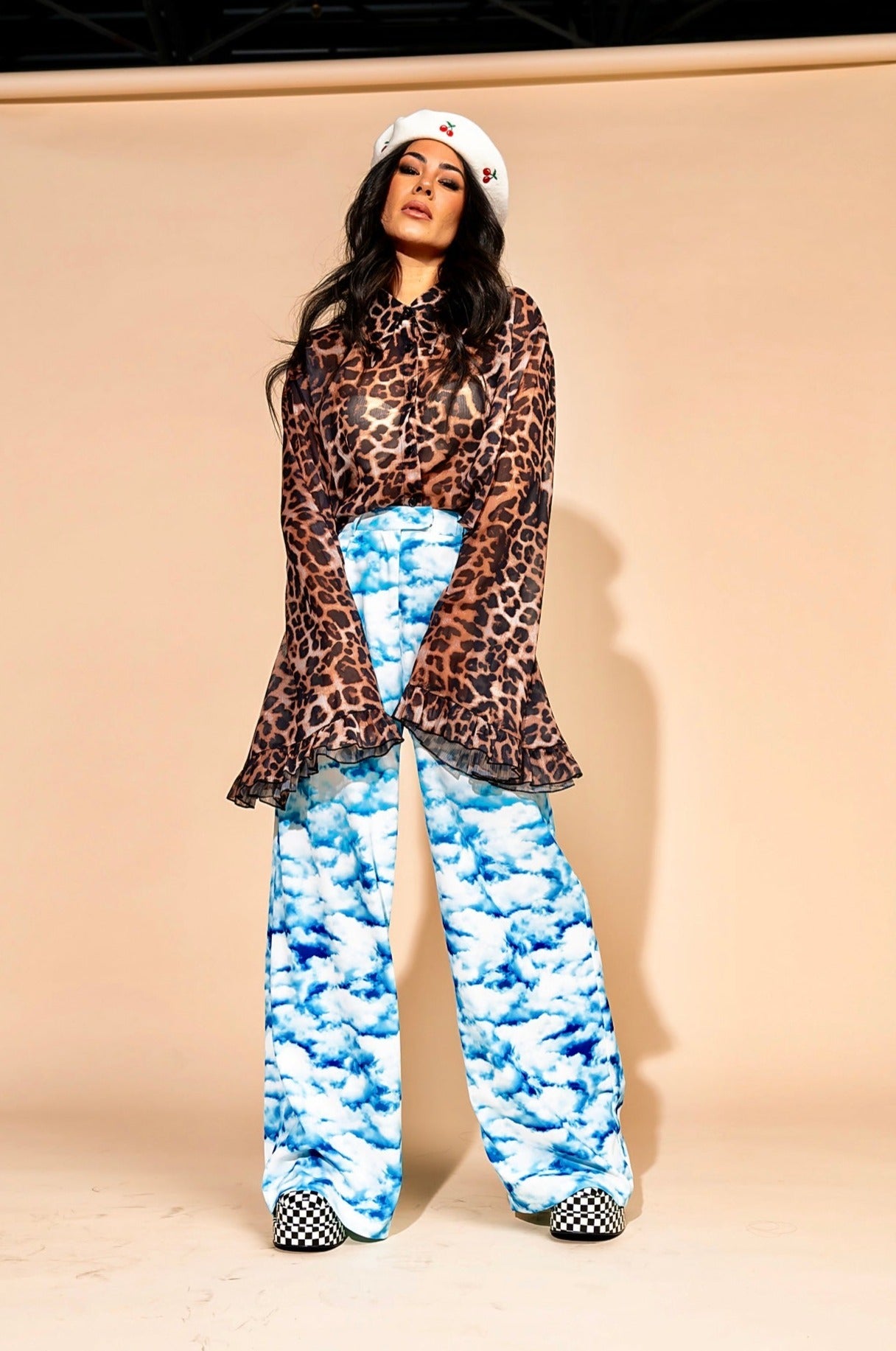 LALA ORIGINAL: Never Taking These Off Trousers in Secret Sky Society - Dressed in Lala