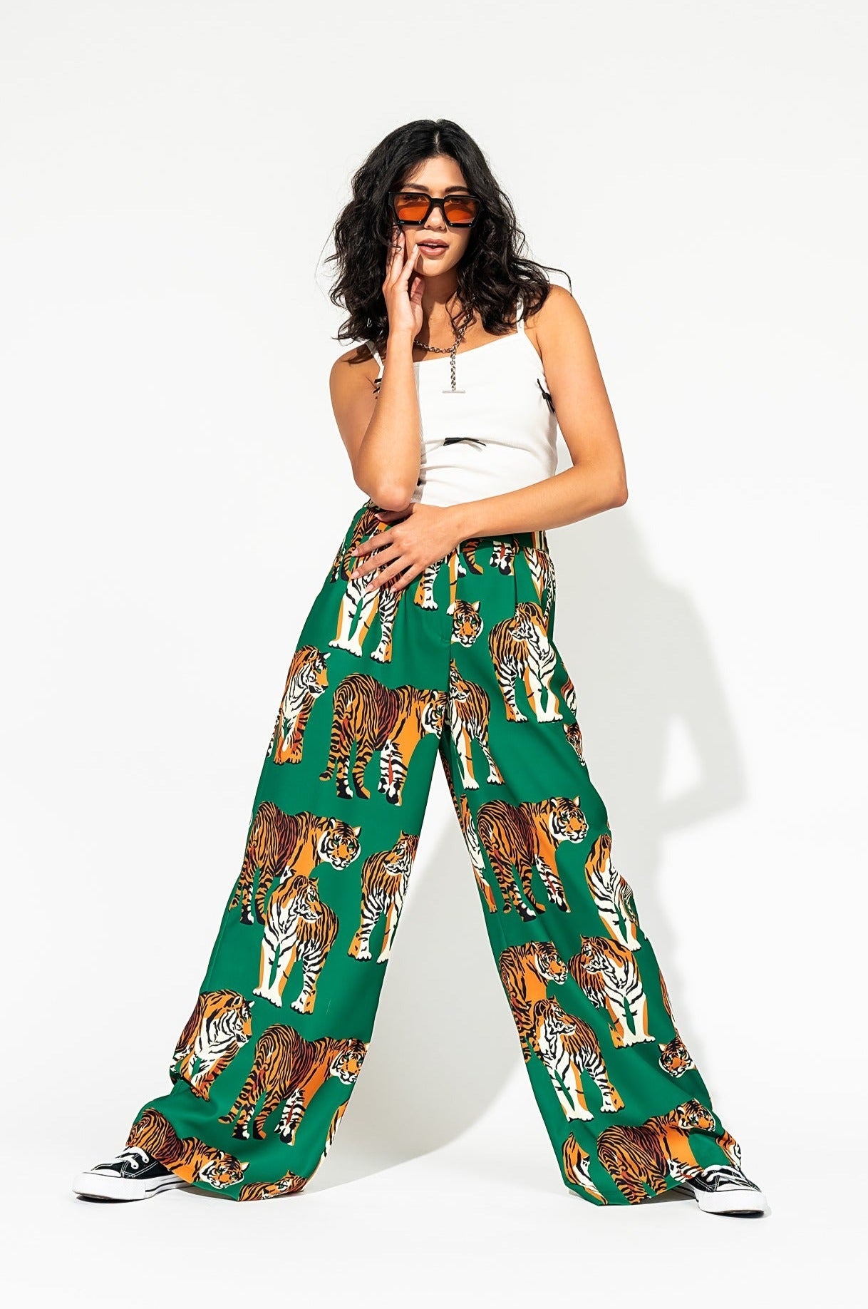 LALA ORIGINAL: Never Taking These Off Trousers in Tiger Tales - Dressed in Lala