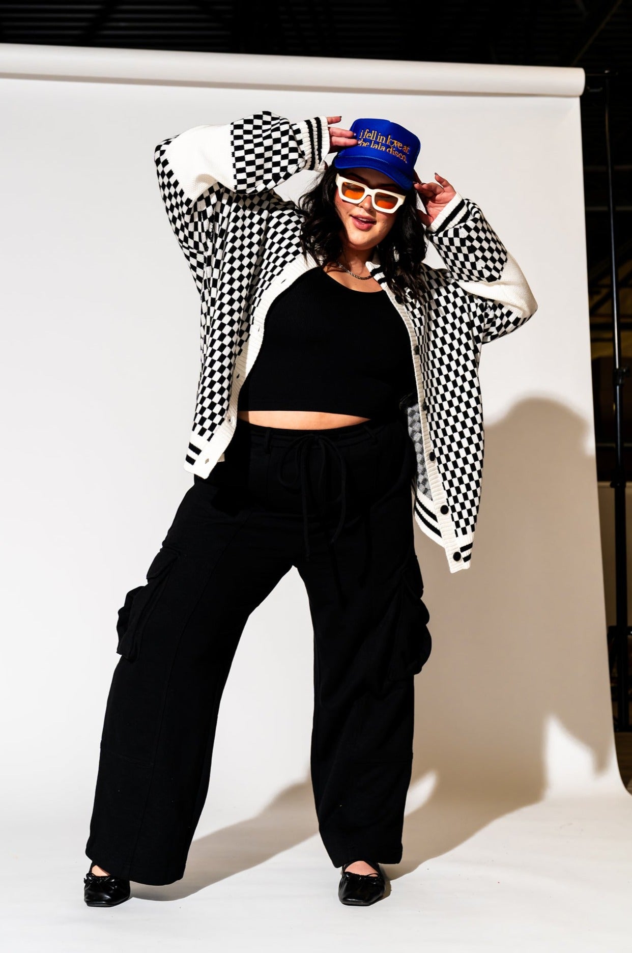 LALA ORIGINAL: So Good Cargo Pants in Black - Dressed in Lala