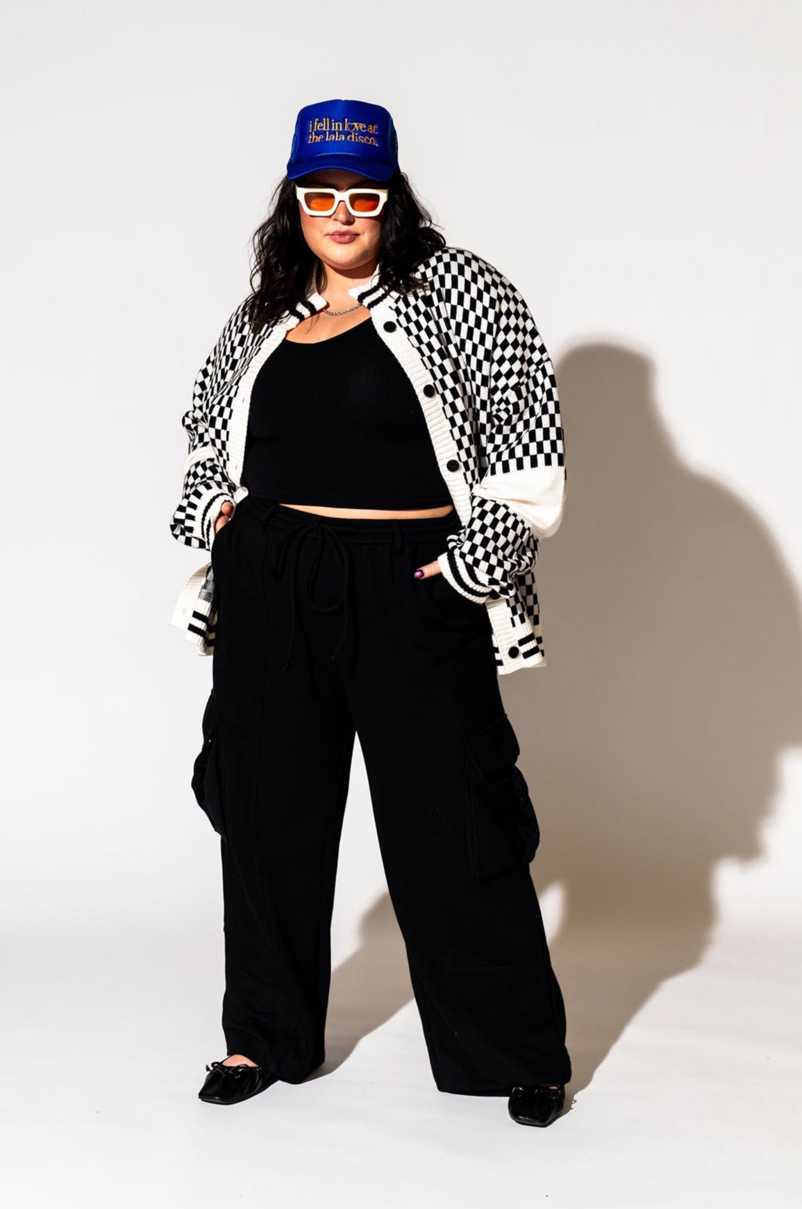 LALA ORIGINAL: So Good Cargo Pants in Black - Dressed in Lala