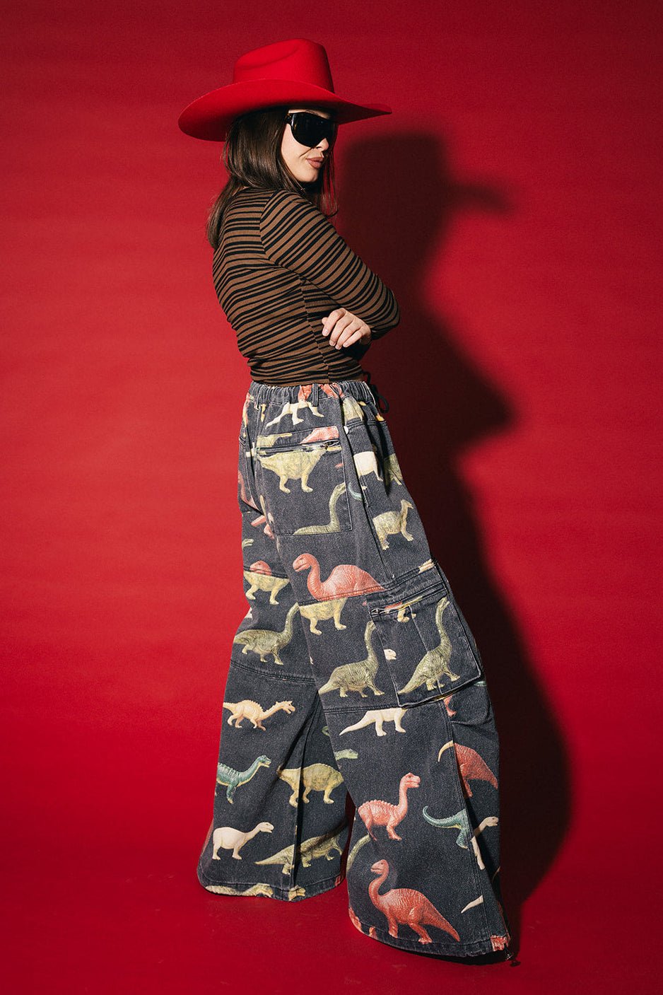 Lala Social Club Patched Long Sleeve Tee - Dressed in Lala